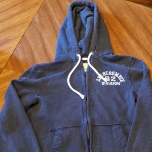Abercrombie front zip hoodie
